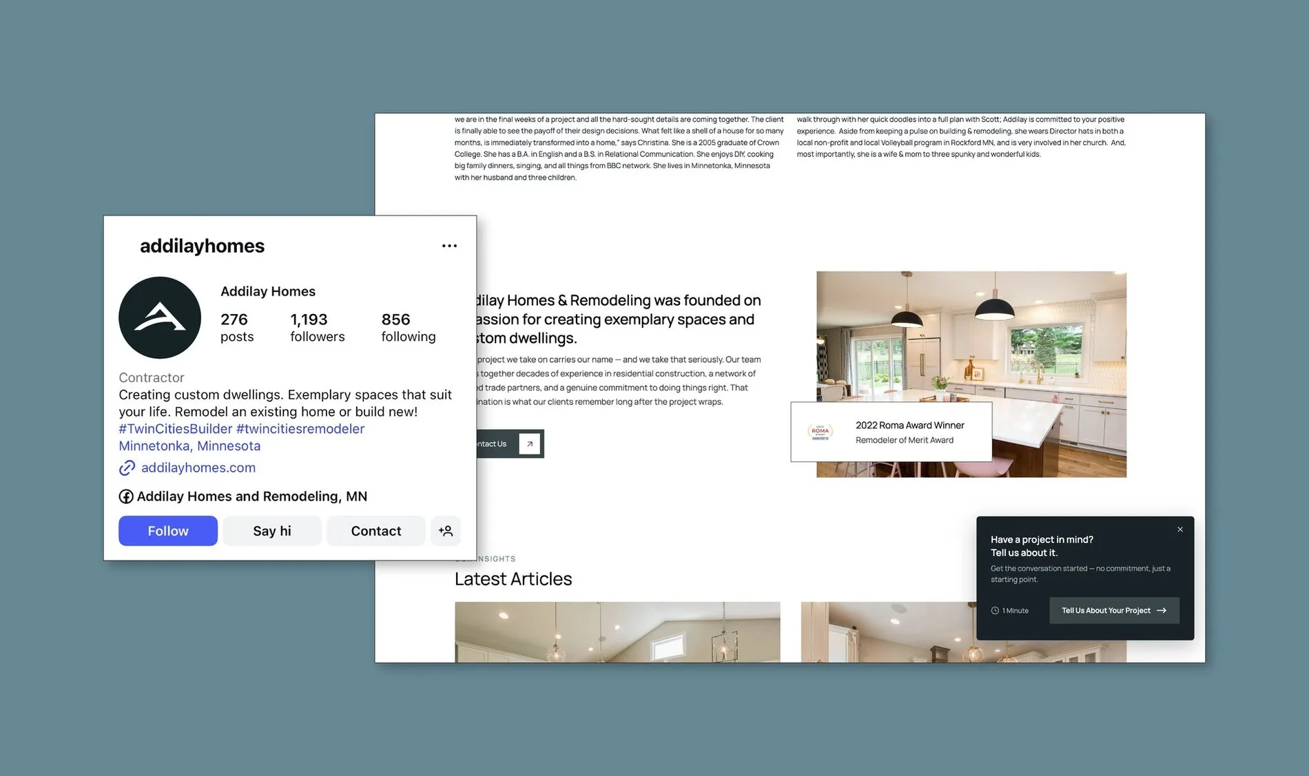 Web design