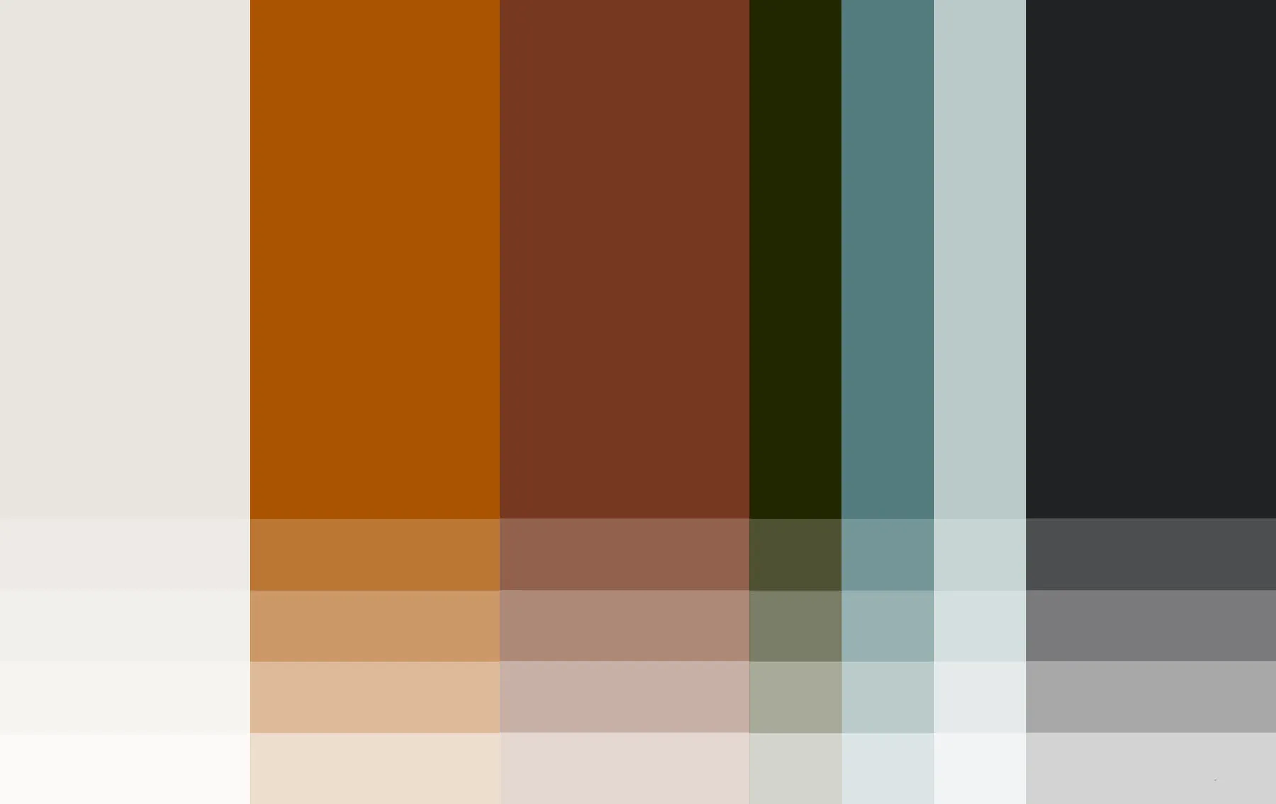 Brand color palette