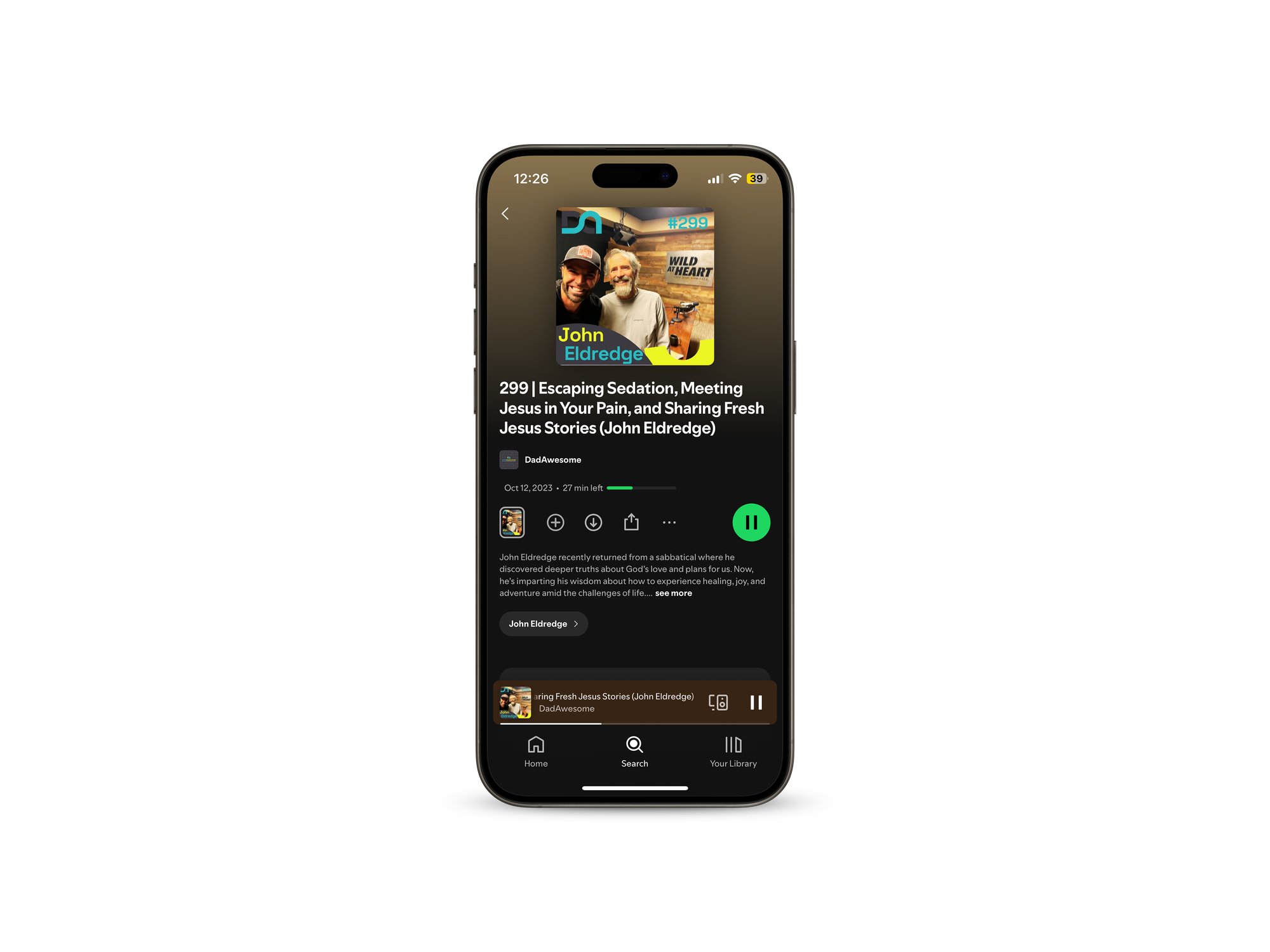 DadAwesome podcast on Spotify